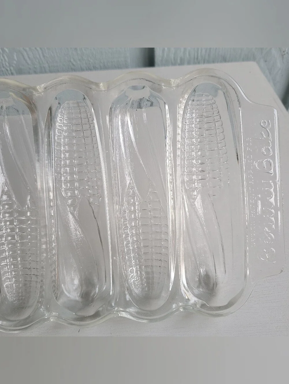 Vintage Beauty Bake Corn Cobb Cornbread Baking Dish 1940s